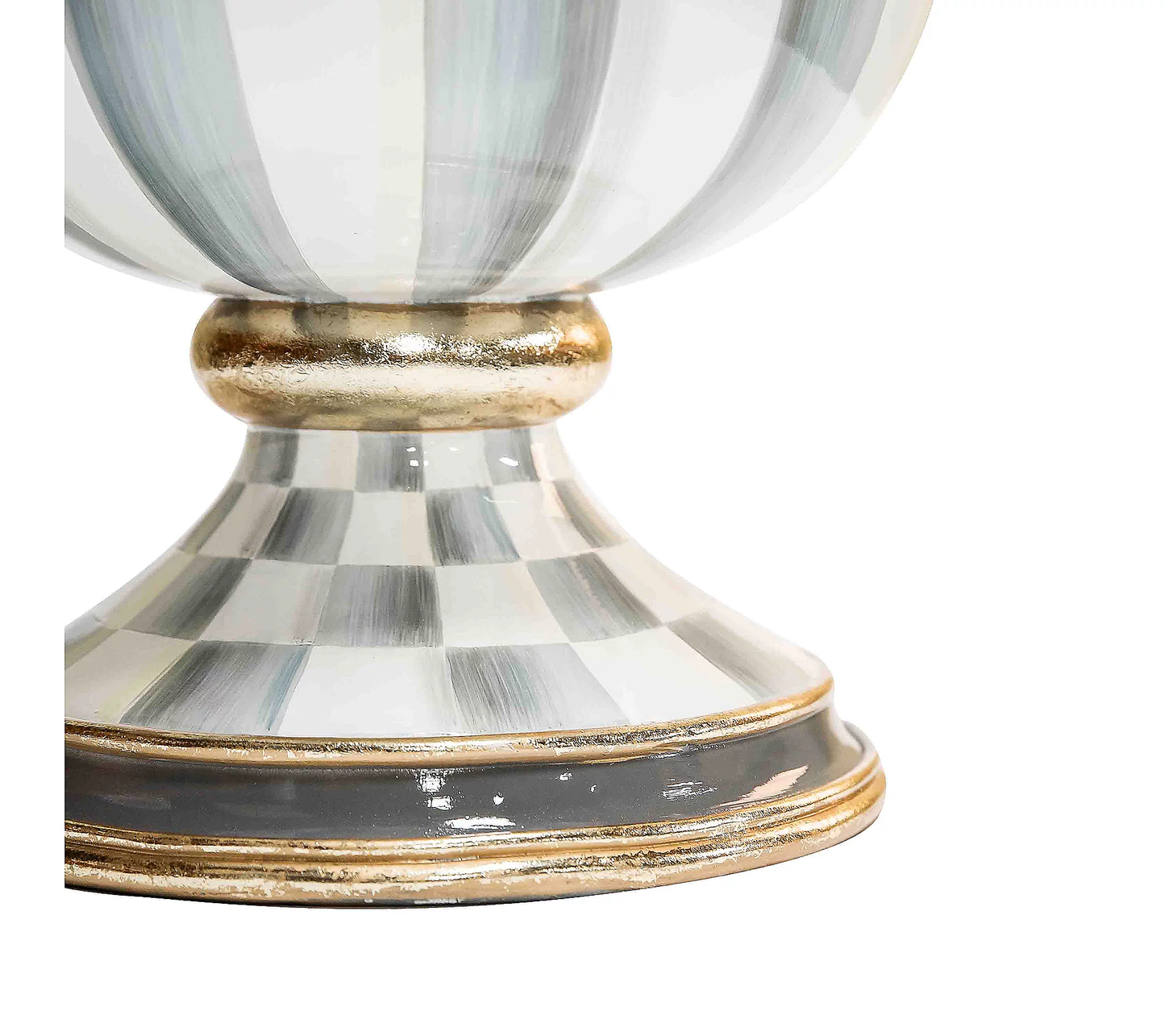 🎉Limited Time Promotion💝Only Today Buy 2 Get 2 Free ✨MacKenzie-Childs Decorative Check and Stripe Urns