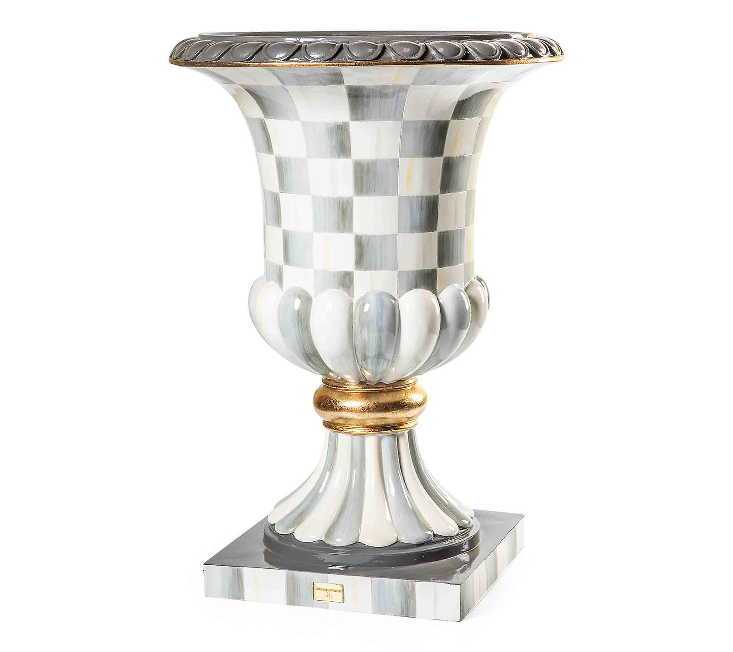 🎉Limited Time Promotion💝Only Today Buy 2 Get 2 Free ✨MacKenzie-Childs Decorative Check and Stripe Urns