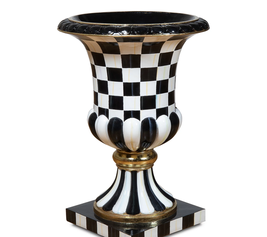 🎉Limited Time Promotion💝Only Today Buy 2 Get 2 Free ✨MacKenzie-Childs Decorative Check and Stripe Urns