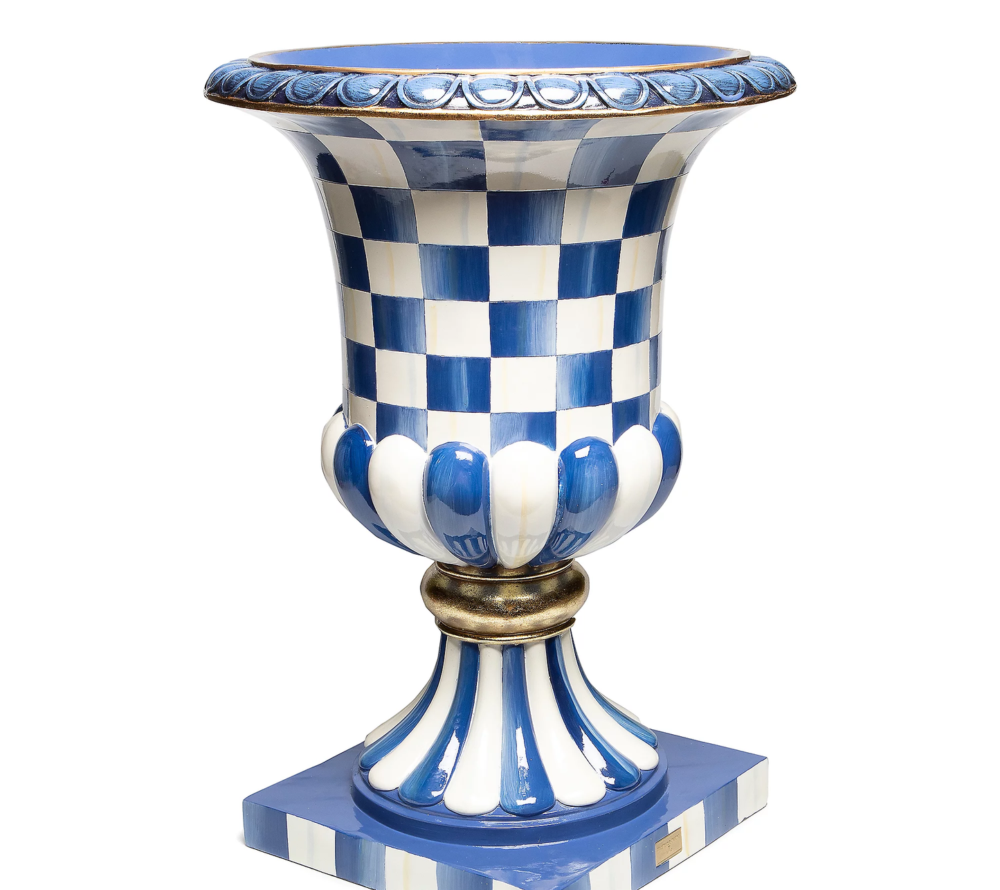 🎉Limited Time Promotion💝Only Today Buy 2 Get 2 Free ✨MacKenzie-Childs Decorative Check and Stripe Urns