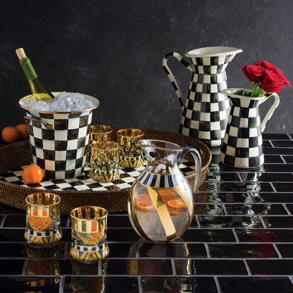 Courtly Check Enamel Practical Pitcher - Medium