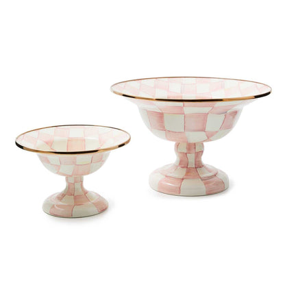 Rosy Check Small Compote by MacKenzie-Childs