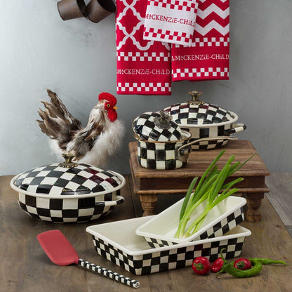 Courtly Check 8" Enamel Baking Pan