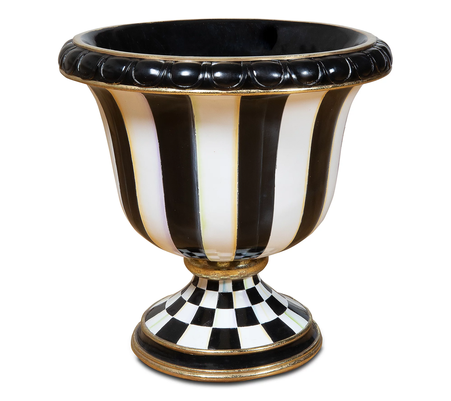 🎉Limited Time Promotion💝Only Today Buy 2 Get 2 Free ✨MacKenzie-Childs Decorative Check and Stripe Urns
