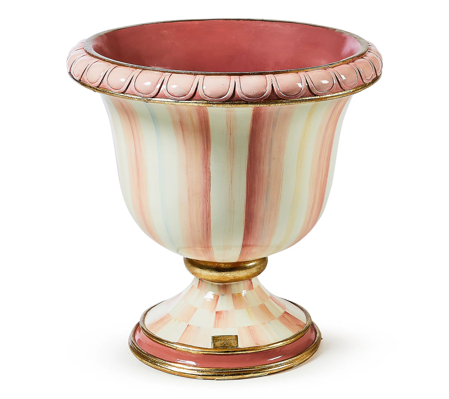 🎉Limited Time Promotion💝Only Today Buy 2 Get 2 Free ✨MacKenzie-Childs Decorative Check and Stripe Urns