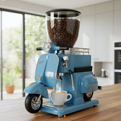 💝Factory Direct Sales Limited Time Clearance!✨Vespa Shaped Coffee Maker