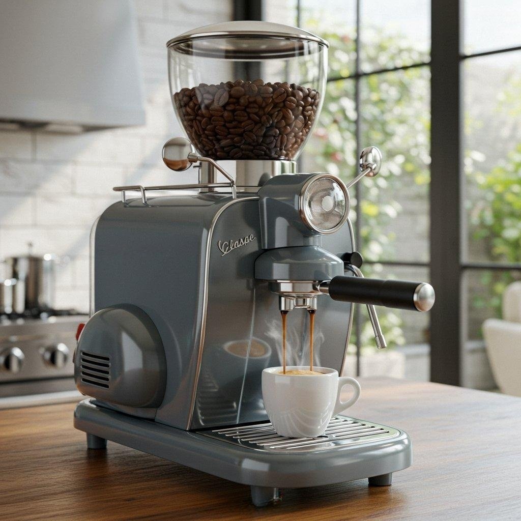 💝Factory Direct Sales Limited Time Clearance!✨Vespa Shaped Coffee Maker